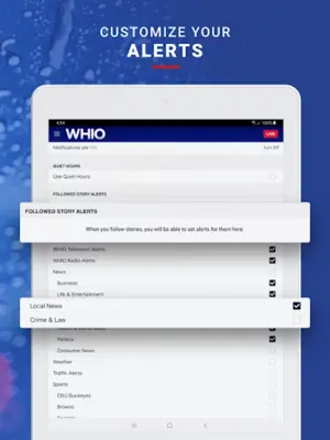 WHIO android App screenshot 5