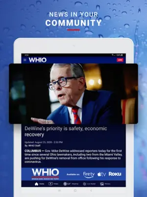 WHIO android App screenshot 7